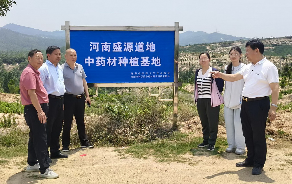 河南盛源道地中药材基地