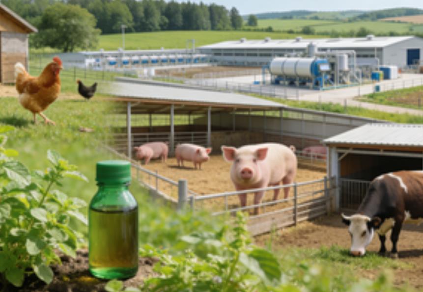 绿色养殖新纪元：牛至衍生物在动物健康中的应用